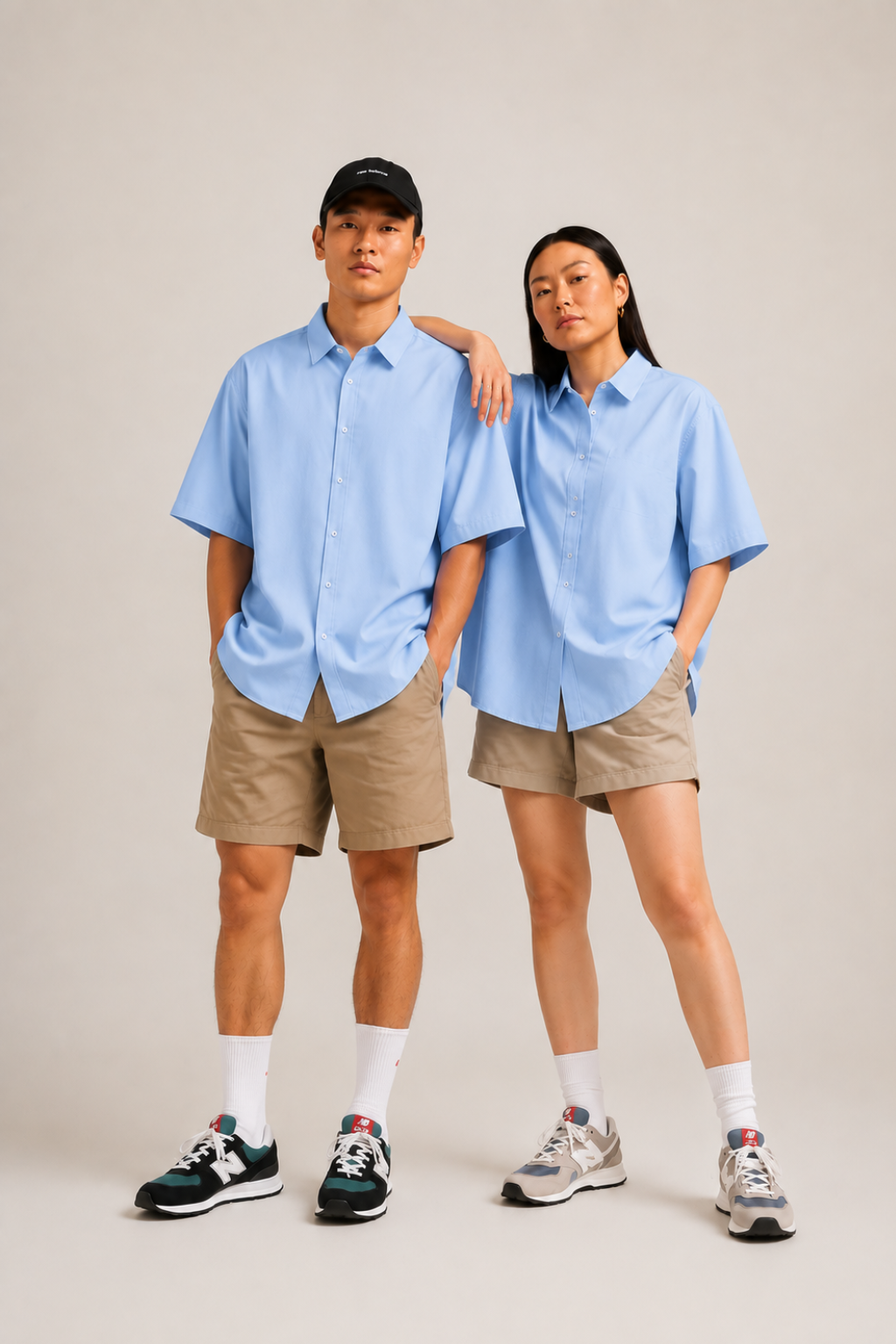 sky blue ov shirt