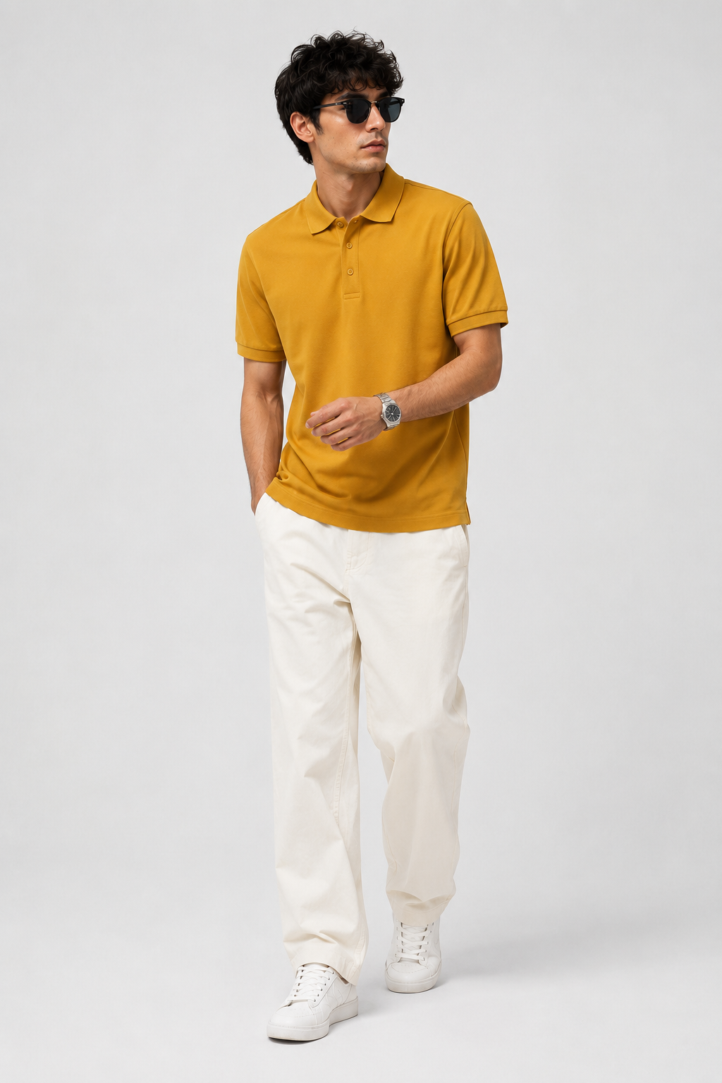 Mustard polo