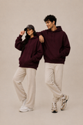 maroon ov hoodie