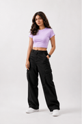 pink crop tees