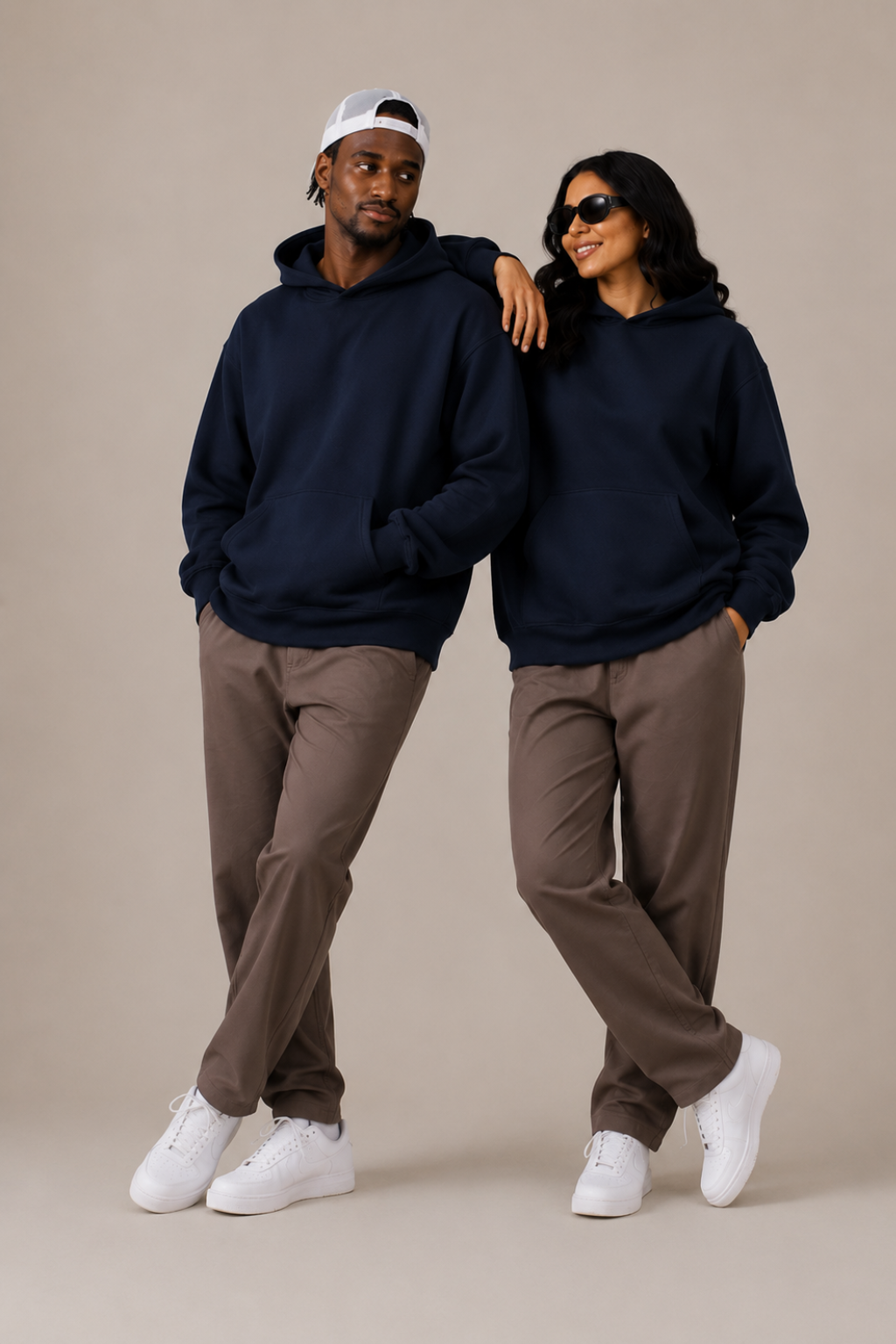 navy ov hoodie