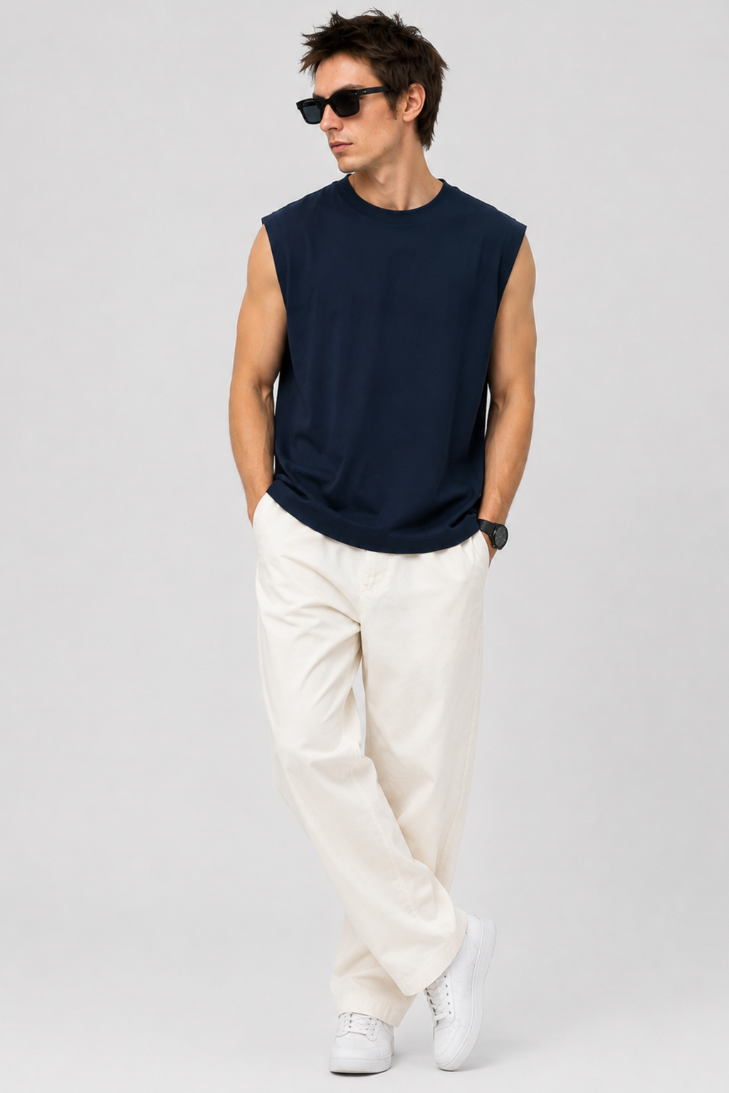 Navy Trunk