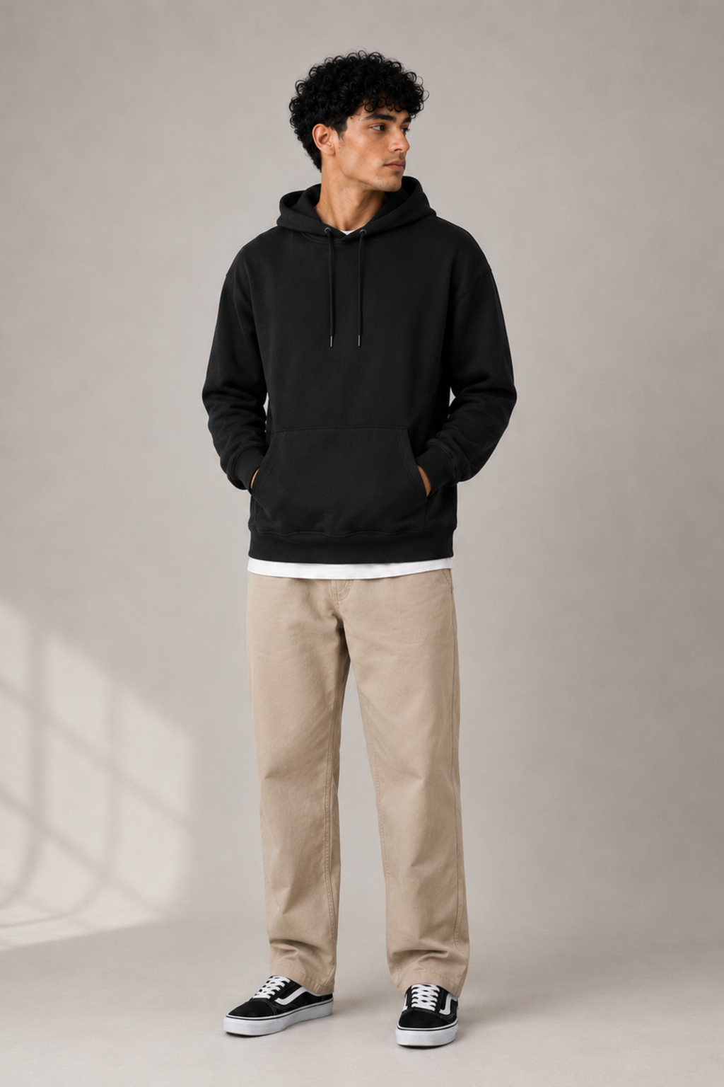 Black hoodie