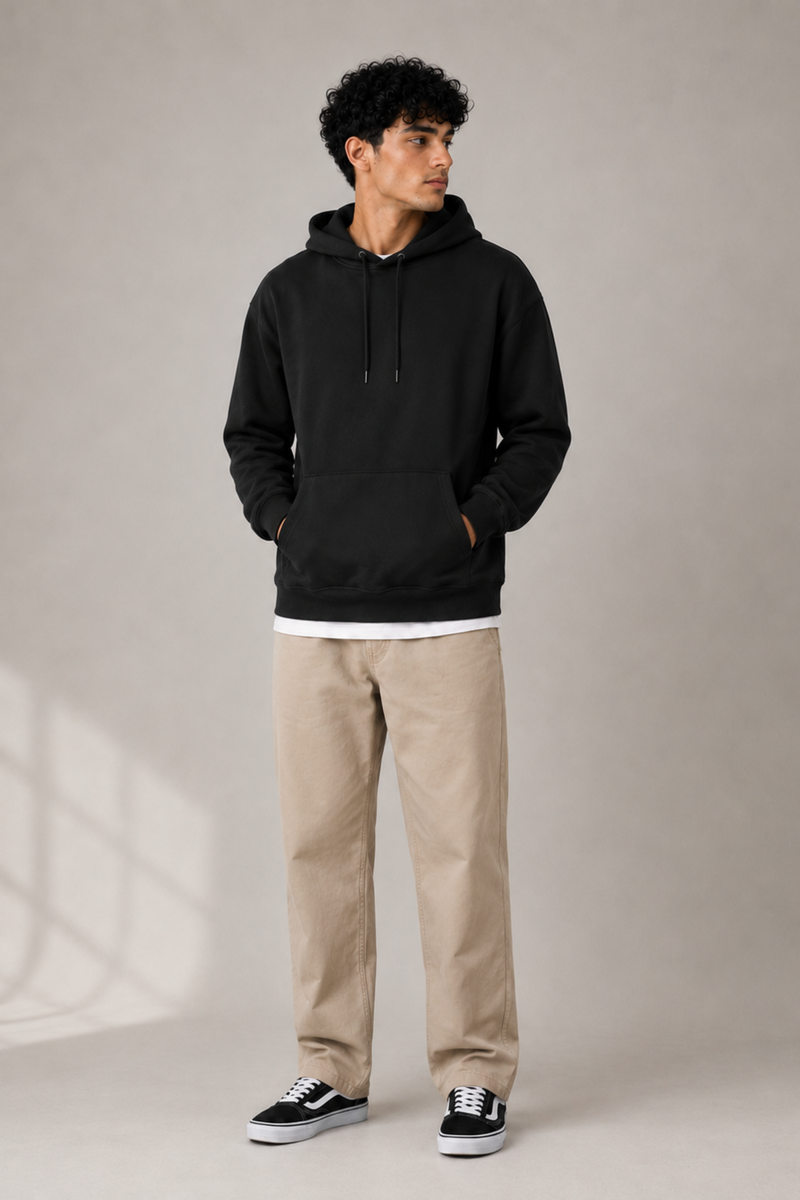 Black hoodie