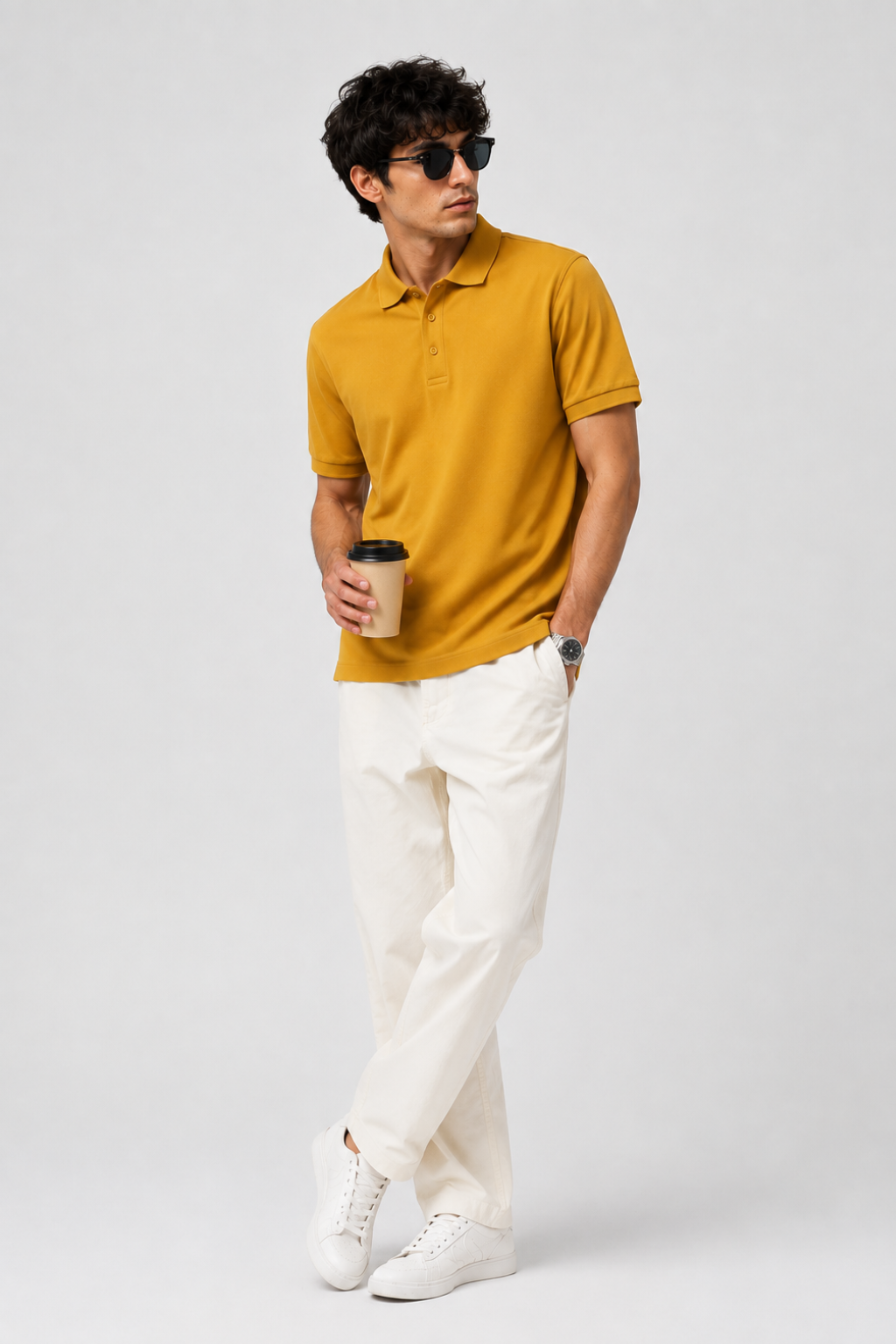 Mustard polo