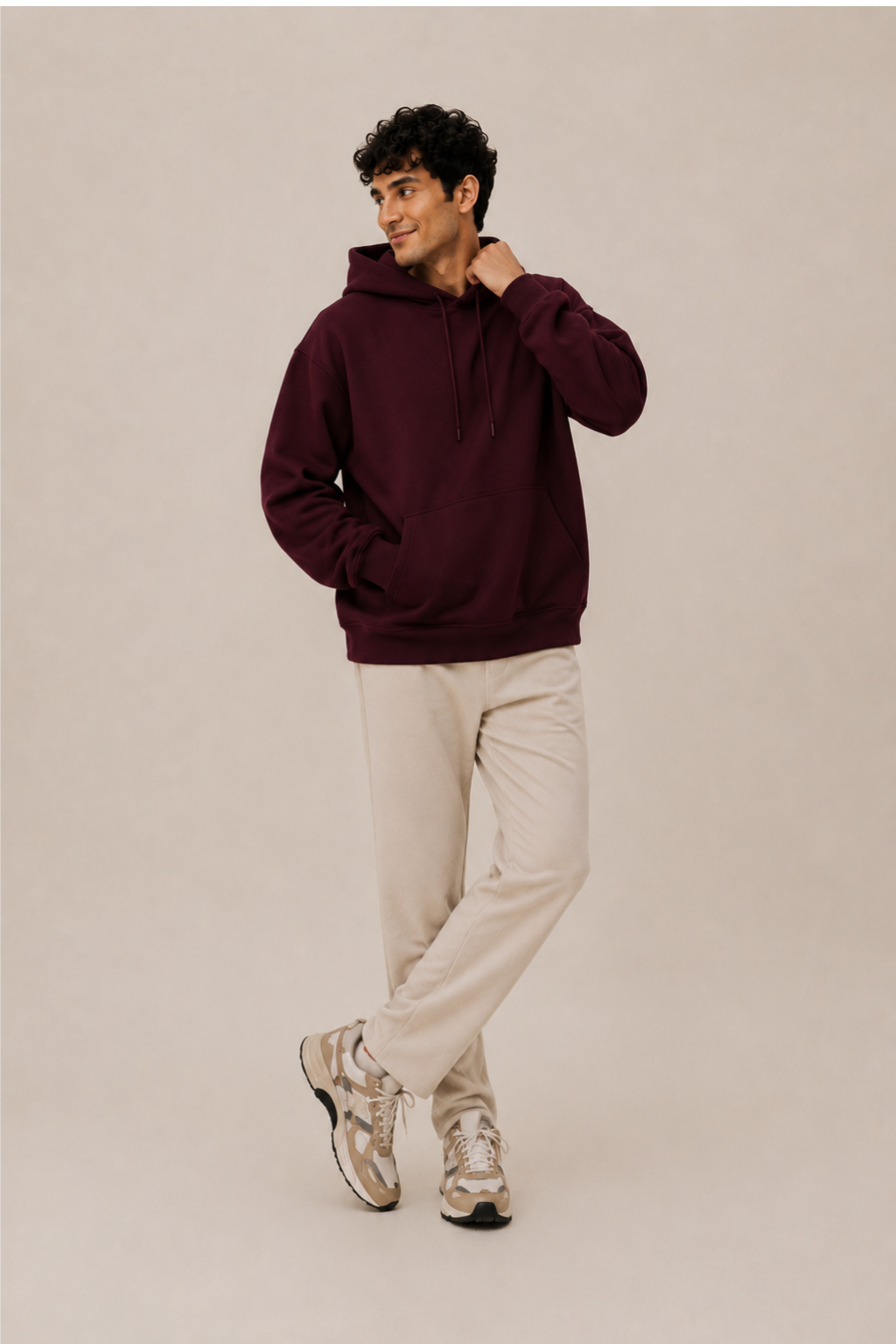 maroon ov hoodie