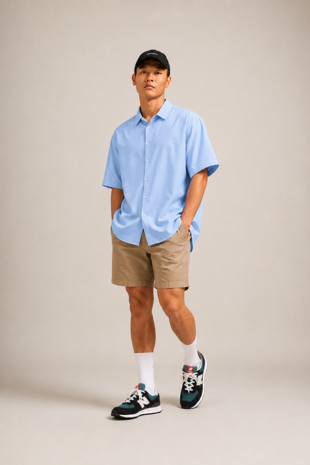 sky blue ov shirt