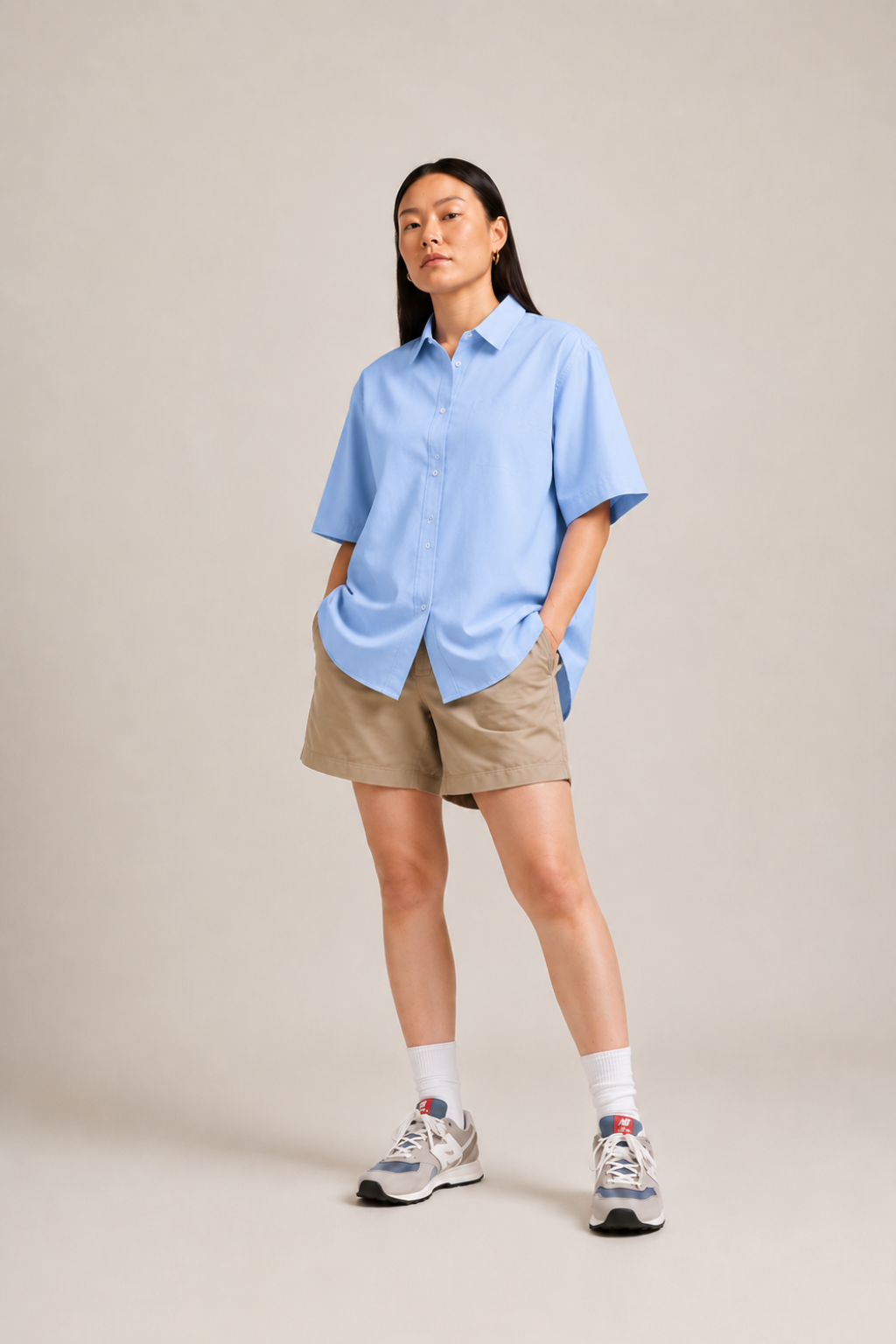 sky blue ov shirt