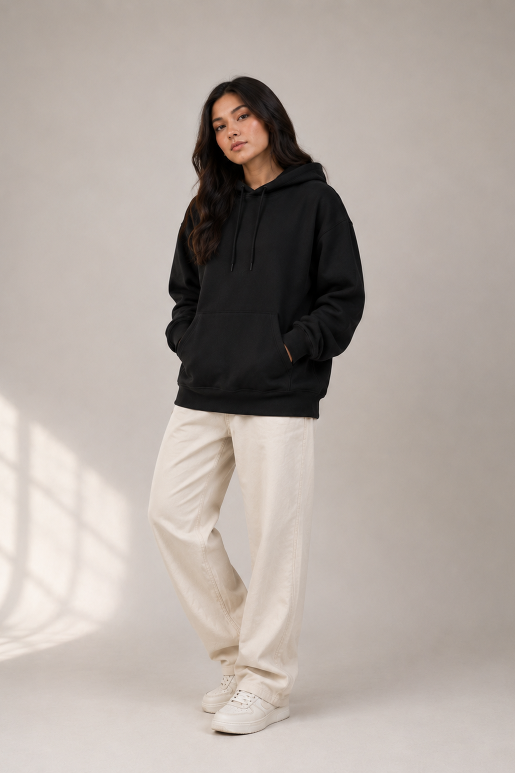 Black hoodie