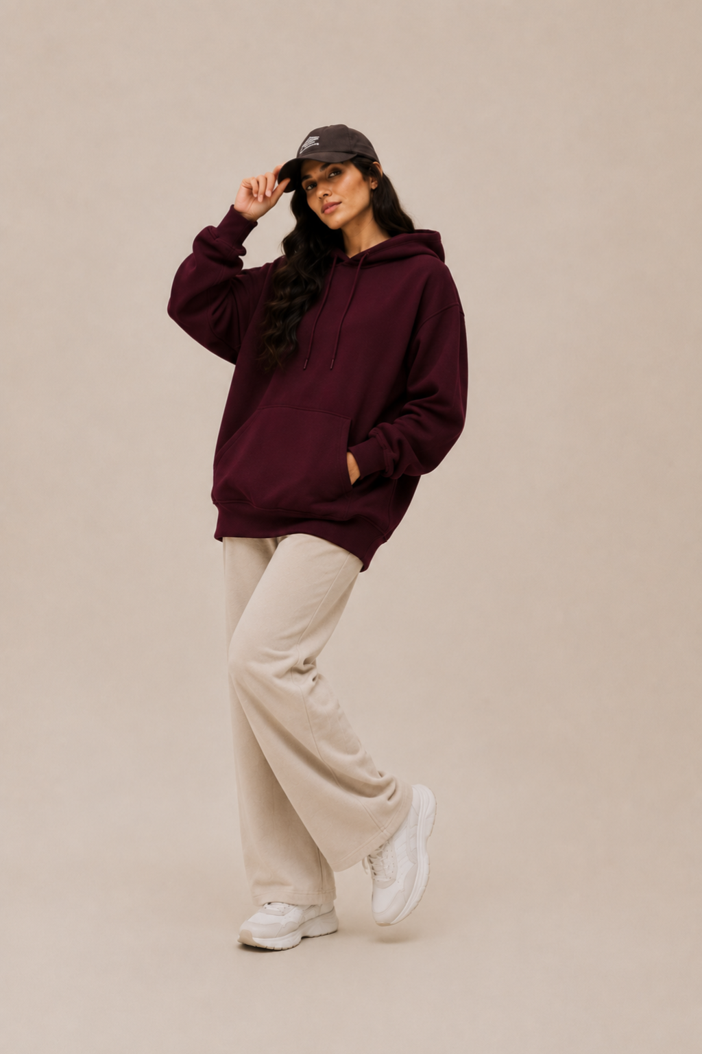 maroon ov hoodie