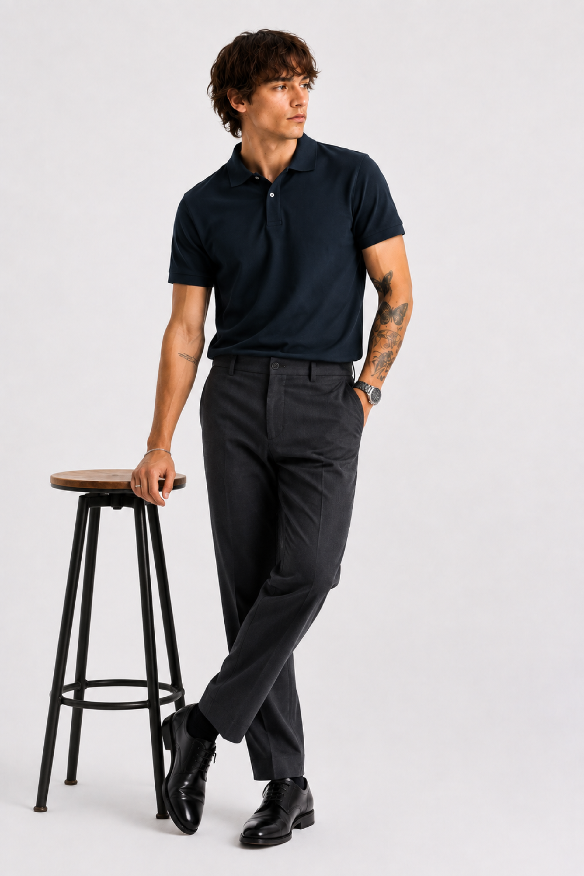 Navy Polo