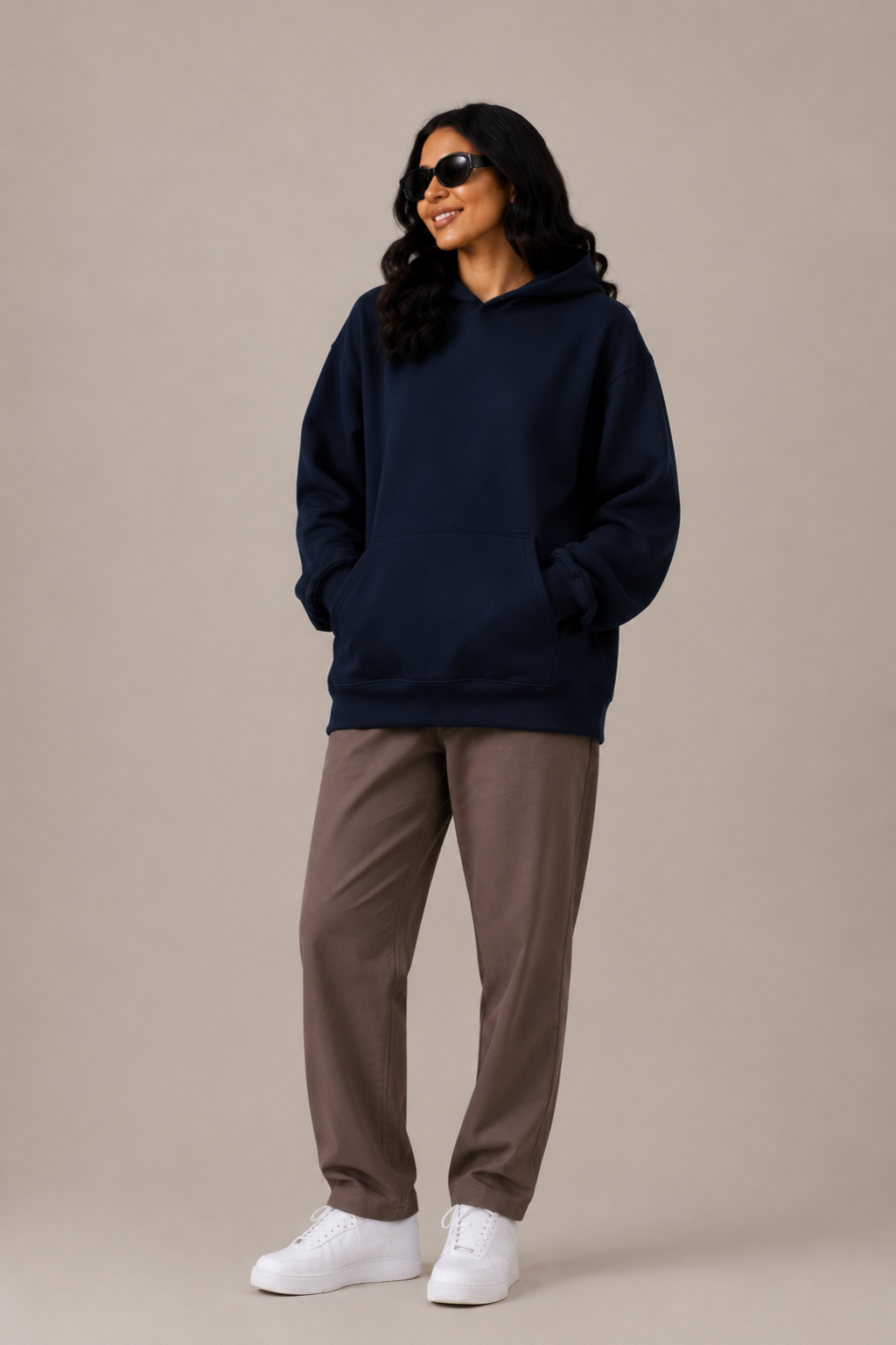 navy ov hoodie