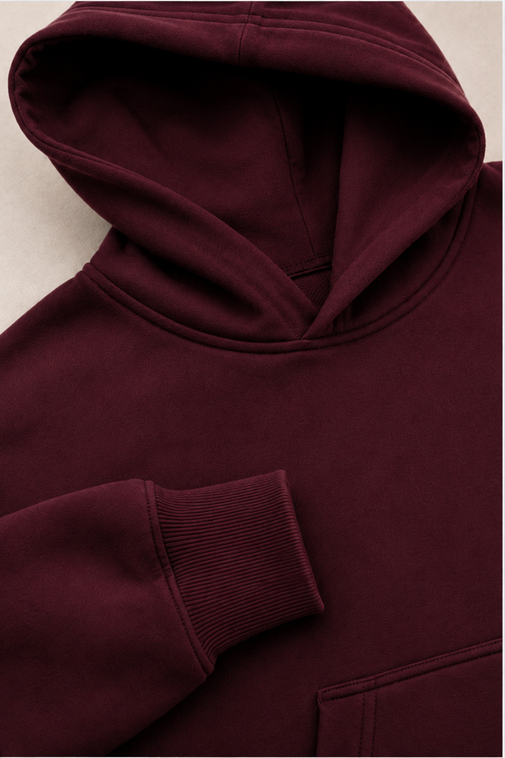maroon ov hoodie