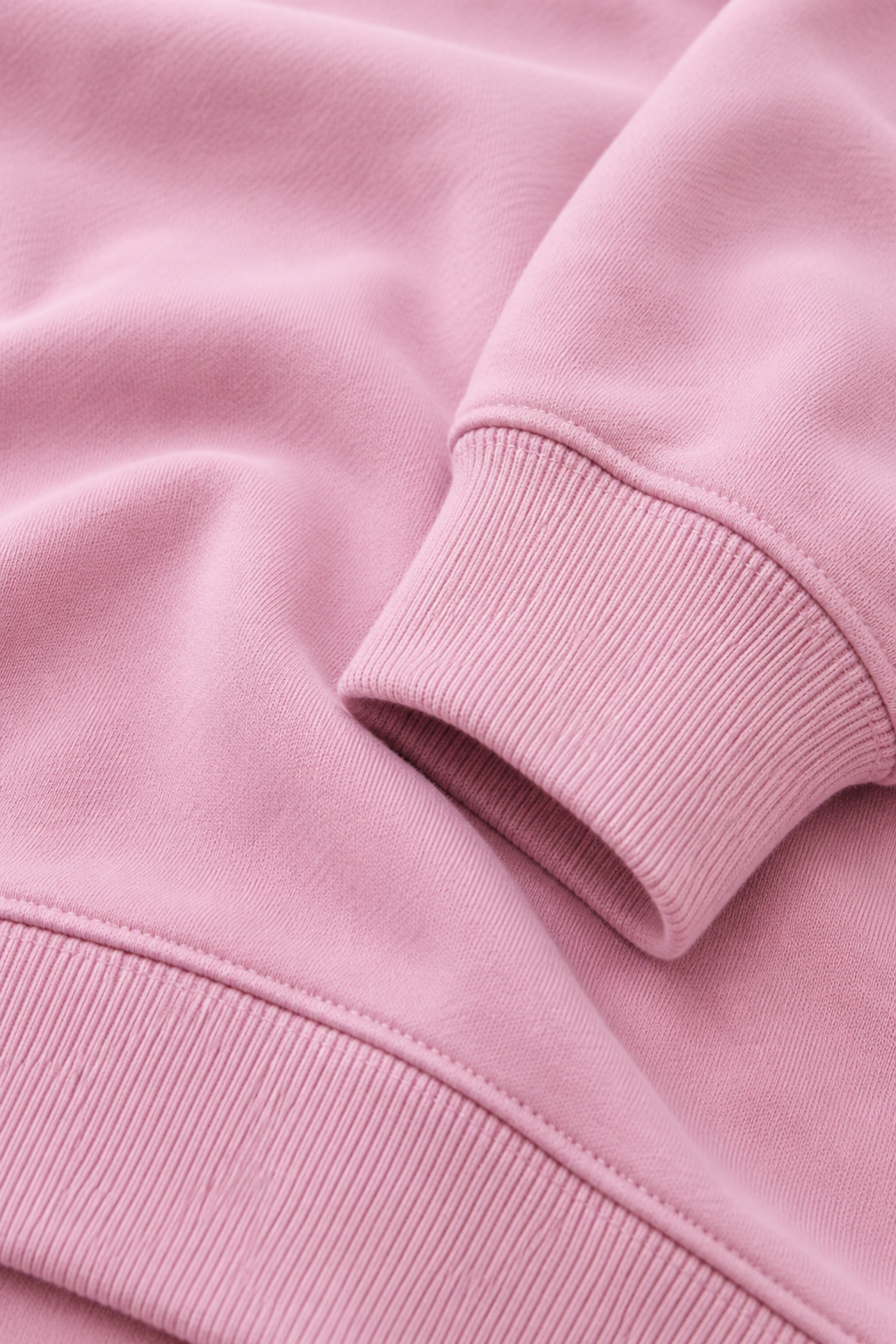 pink crop hoodie