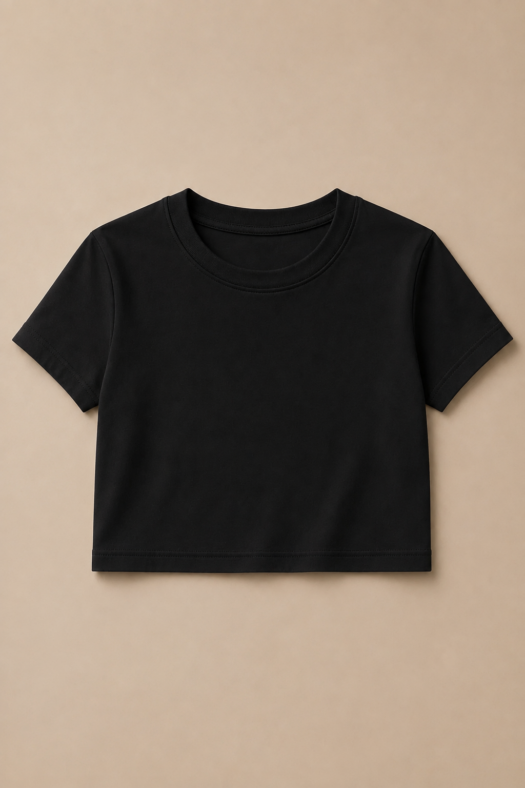 black crop tees