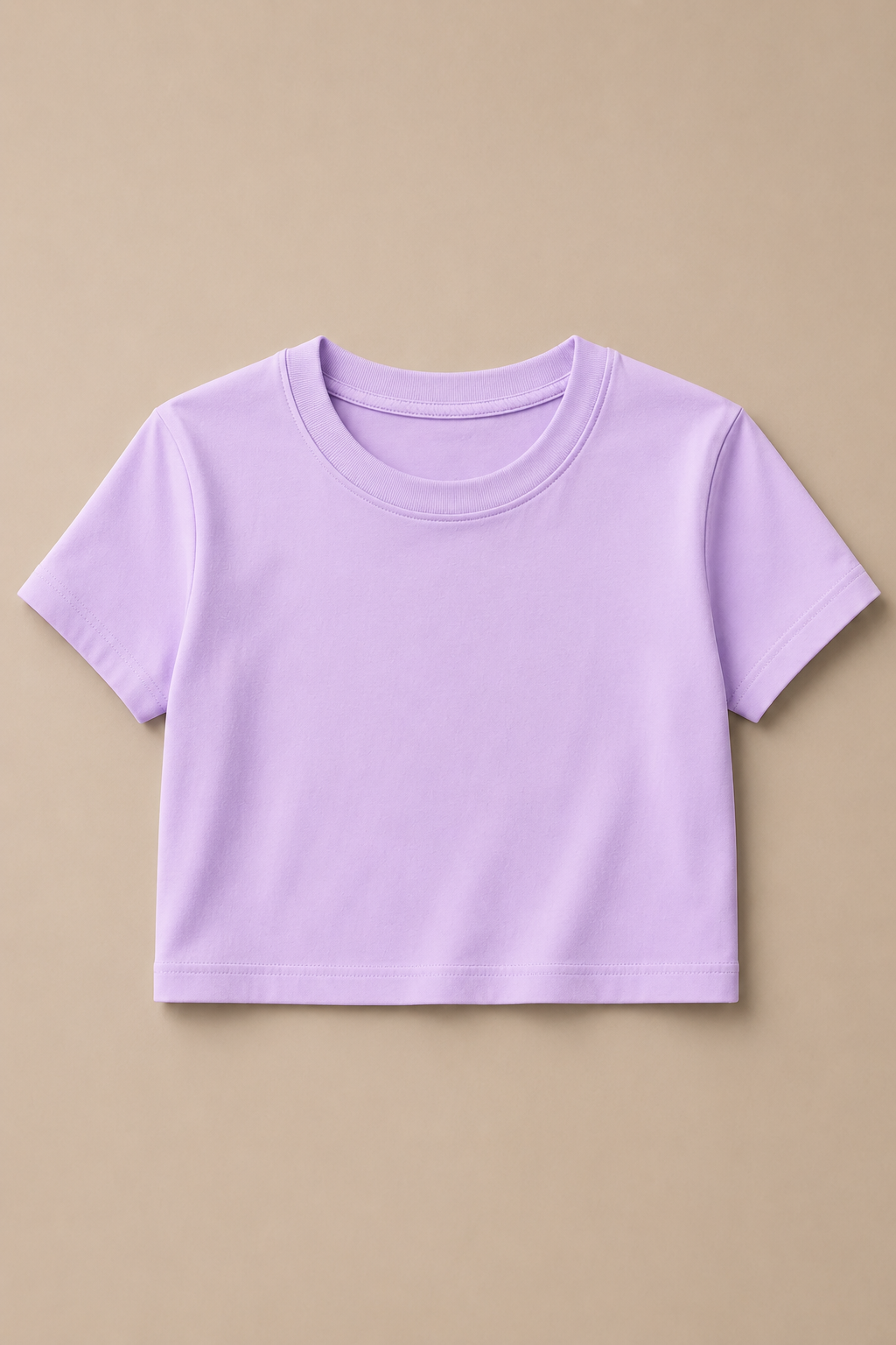 pink crop tees