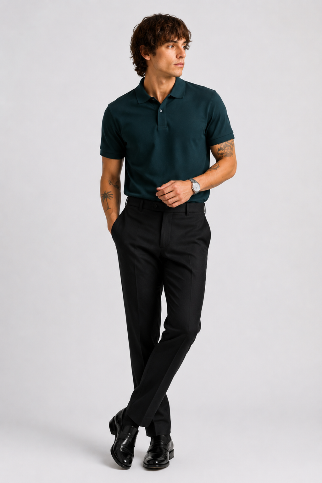Petrol Blue polo