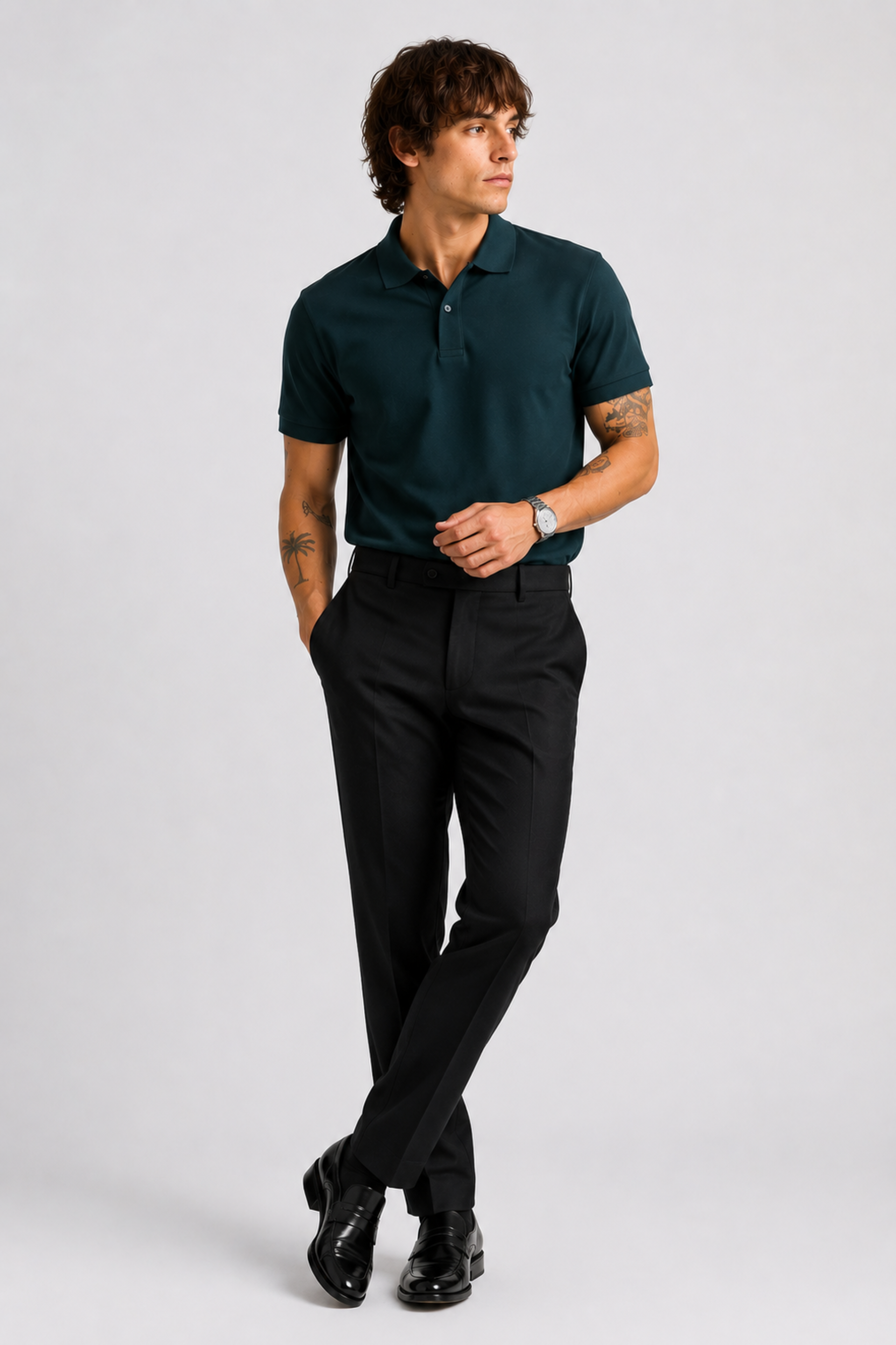 Petrol Blue polo