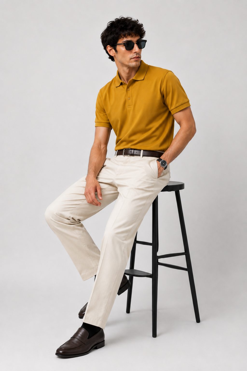 Mustard polo
