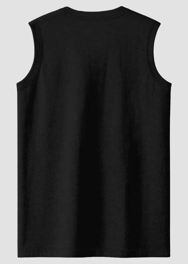 Black sleeveless