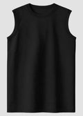 Black sleeveless