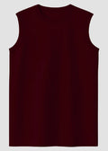 Maroon sleeveless